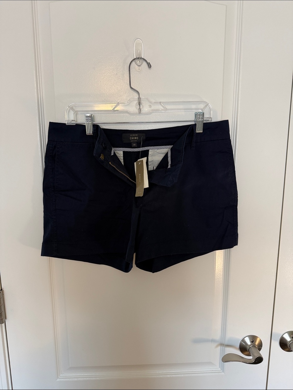 J. Crew Navy Chino Bermuda Shorts